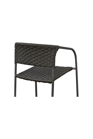  Modern European furniture - Basketweave Outdoor Dining Chairs (2) - www.oroa.com | Oroa.com