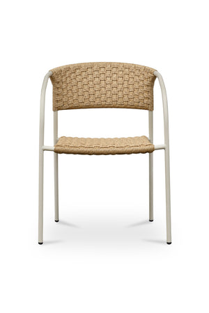   Modern European furniture - Basketweave Outdoor Dining Chairs (2) - www.oroa.com | Oroa.com