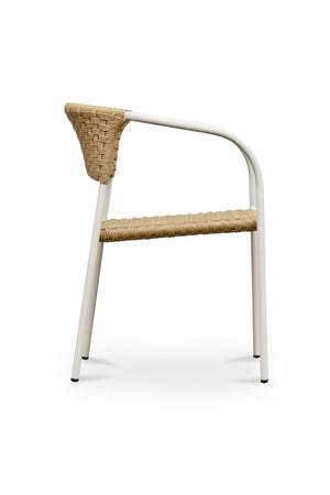   Modern European furniture - Basketweave Outdoor Dining Chairs (2) - www.oroa.com | Oroa.com