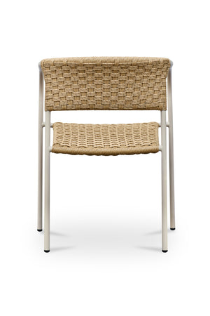   Modern European furniture - Basketweave Outdoor Dining Chairs (2) - www.oroa.com | Oroa.com