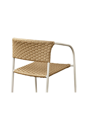   Modern European furniture - Basketweave Outdoor Dining Chairs (2) - www.oroa.com | Oroa.com