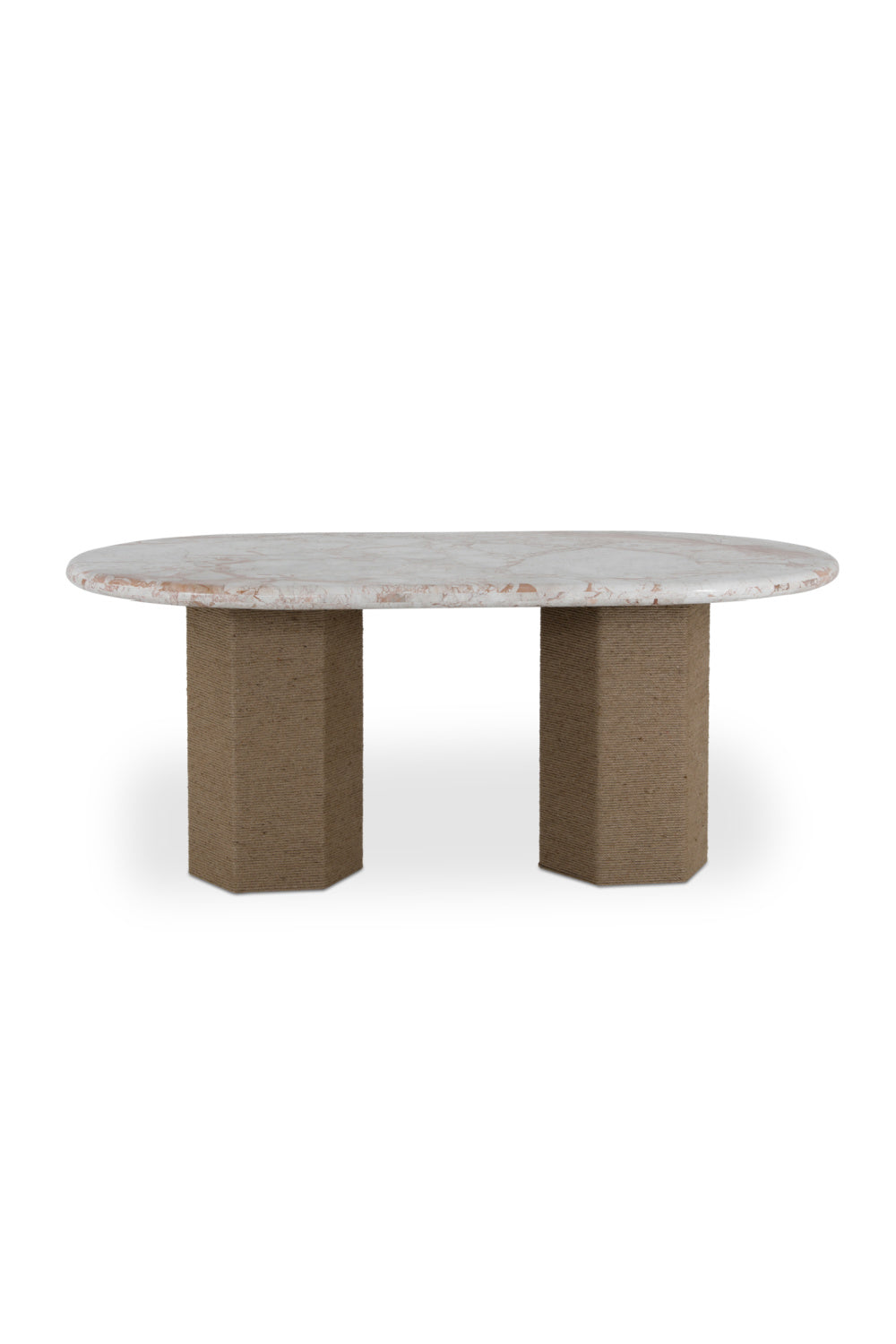   Modern European furniture - Jute-Wrapped Base Dining Table - www.oroa.com | Oroa.com