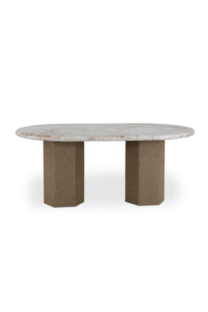   Modern European furniture - Jute-Wrapped Base Dining Table - www.oroa.com | Oroa.com