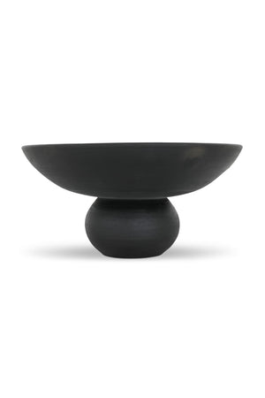   Modern European furniture - Black Terracotta Decorative Bowl- www.oroa.com | Oroa.com