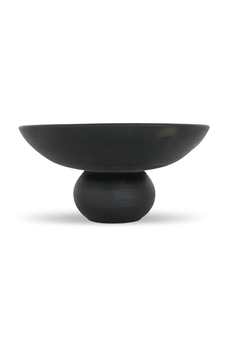   Modern European furniture - Black Terracotta Decorative Bowl- www.oroa.com | Oroa.com