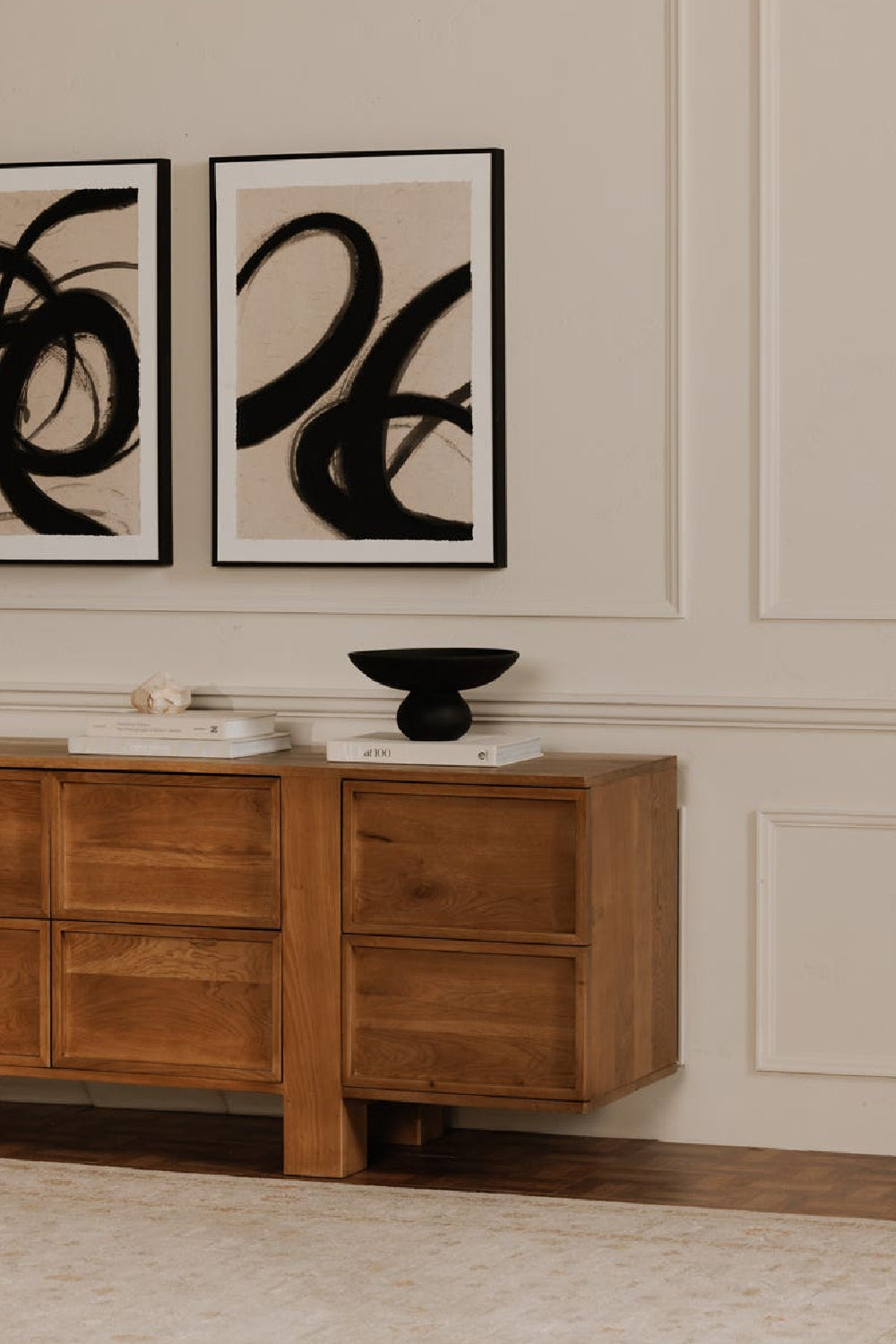   Modern European furniture - Black Terracotta Decorative Bowl- www.oroa.com | Oroa.com