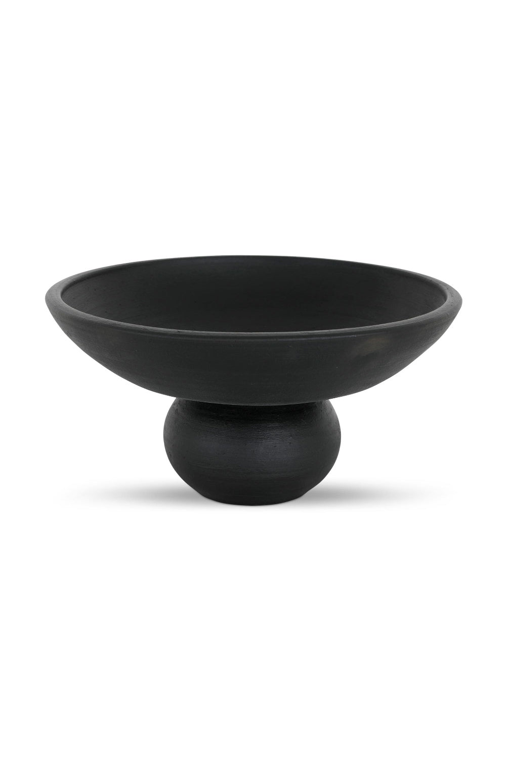   Modern European furniture - Black Terracotta Decorative Bowl- www.oroa.com | Oroa.com