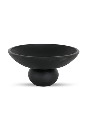   Modern European furniture - Black Terracotta Decorative Bowl- www.oroa.com | Oroa.com