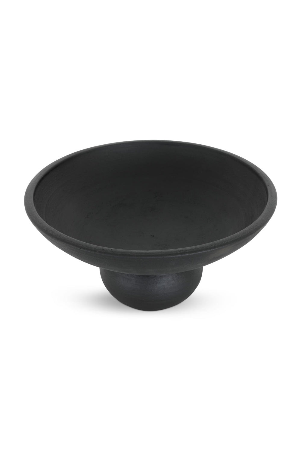   Modern European furniture - Black Terracotta Decorative Bowl- www.oroa.com | Oroa.com