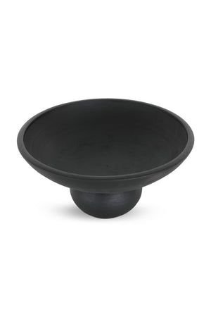   Modern European furniture - Black Terracotta Decorative Bowl- www.oroa.com | Oroa.com