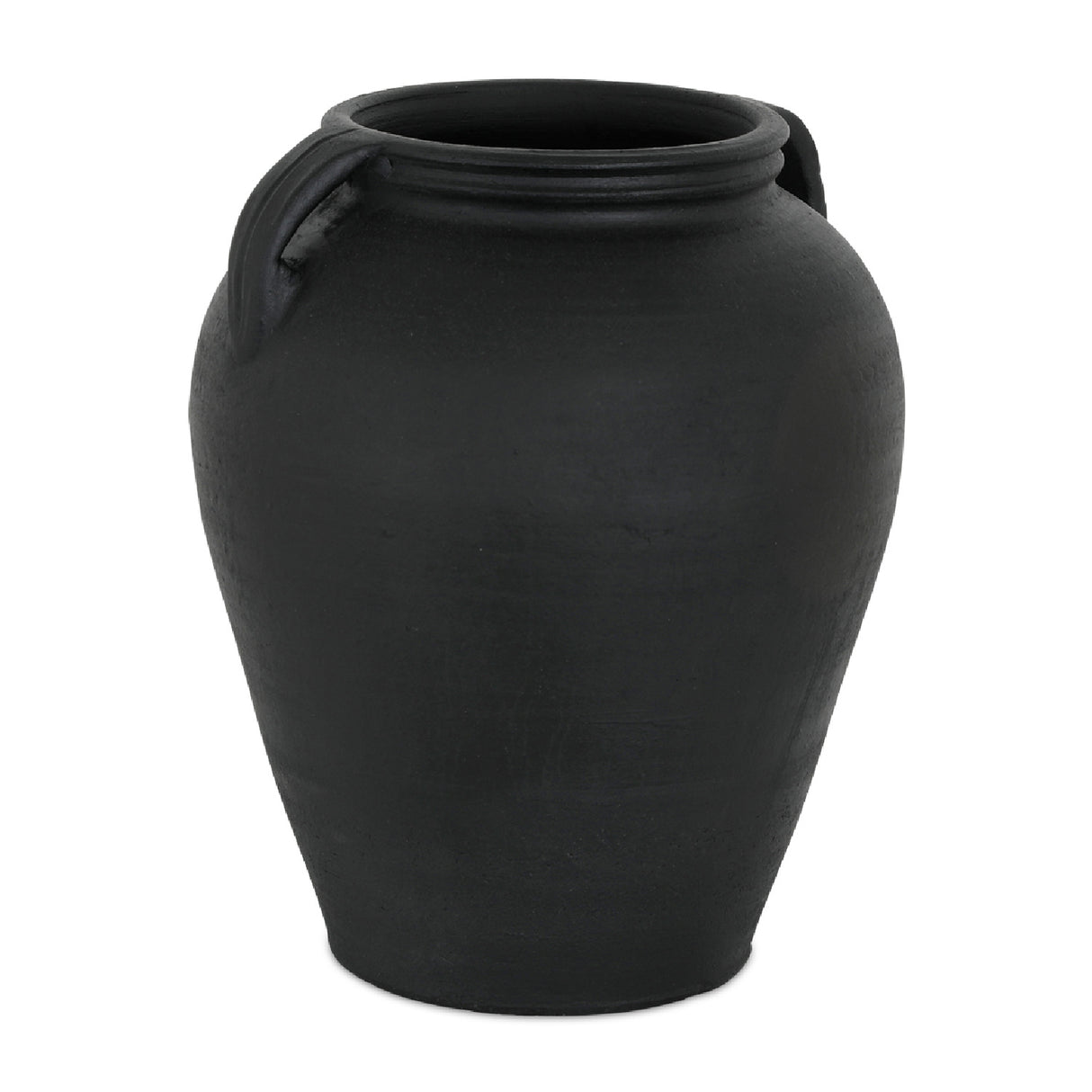   Modern European furniture - Black Terracotta Vase - www.oroa.com | Oroa.com