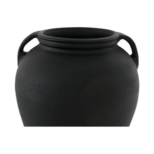   Modern European furniture - Black Terracotta Vase - www.oroa.com | Oroa.com