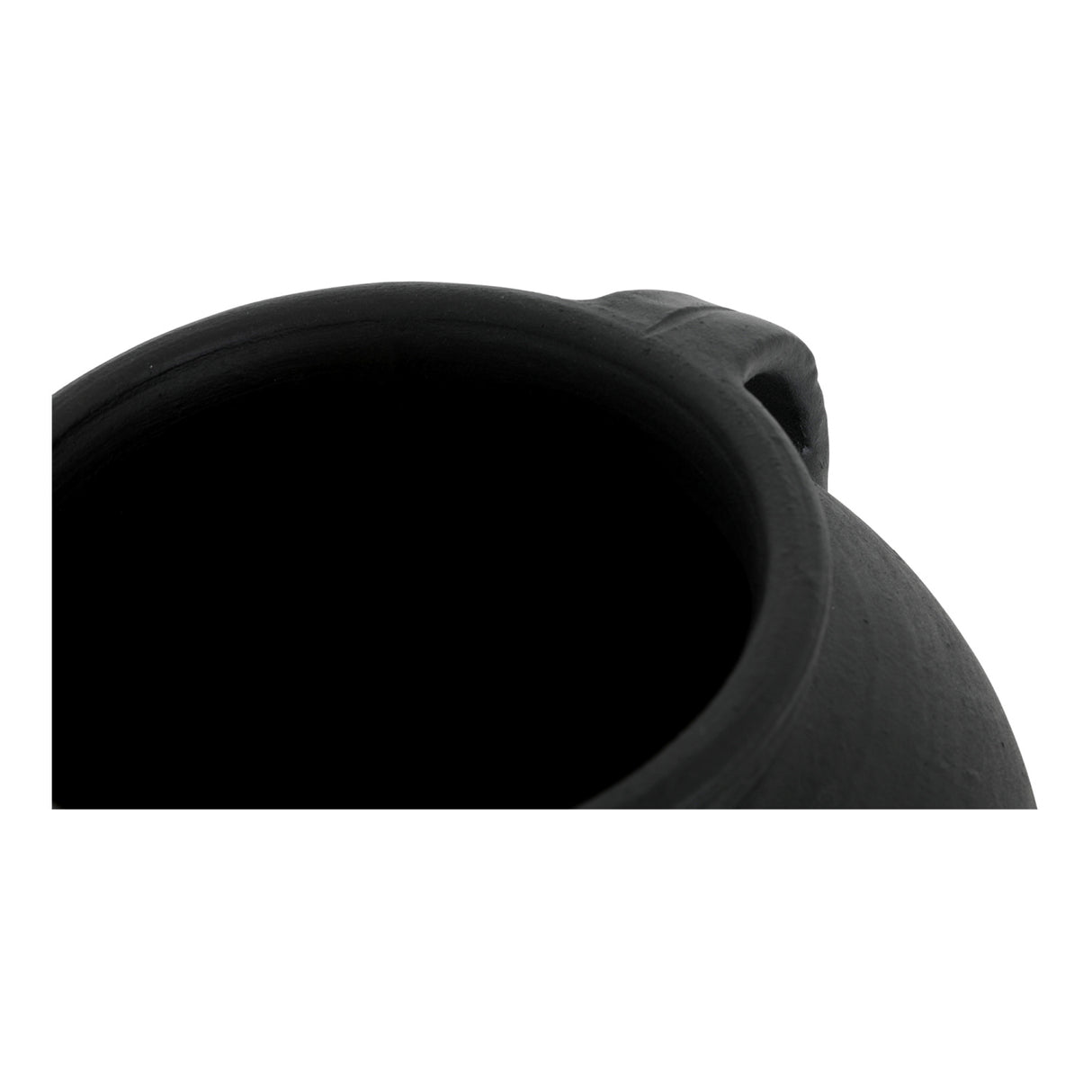  Modern European furniture - Black Terracotta Vase - www.oroa.com | Oroa.com