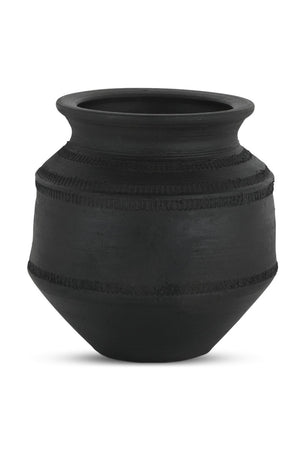   Modern European furniture - Black Terracotta Vessel - www.oroa.com | Oroa.com