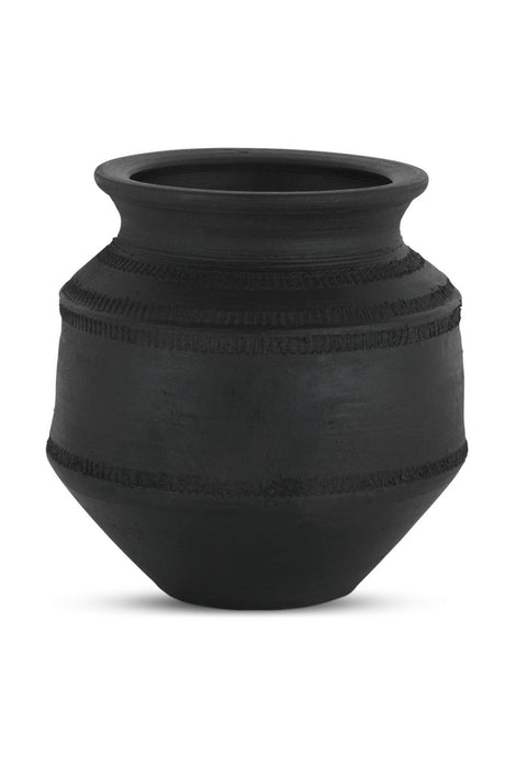   Modern European furniture - Black Terracotta Vessel - www.oroa.com | Oroa.com