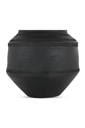   Modern European furniture - Black Terracotta Vessel - www.oroa.com | Oroa.com