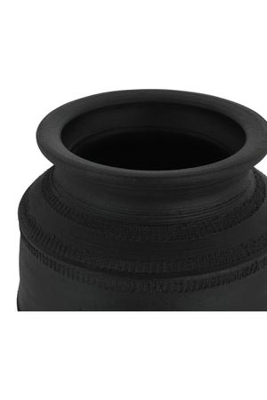   Modern European furniture - Black Terracotta Vessel - www.oroa.com | Oroa.com