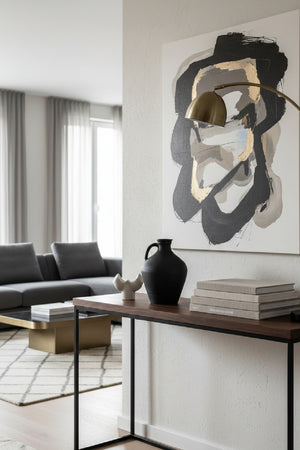   Modern European furniture - Black Terracotta Vase - www.oroa.com | Oroa.com