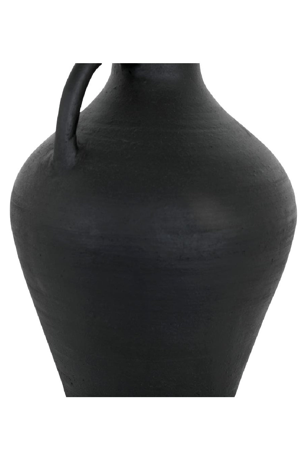   Modern European furniture - Black Terracotta Vase - www.oroa.com | Oroa.com