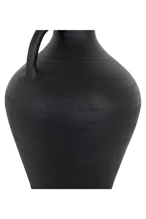   Modern European furniture - Black Terracotta Vase - www.oroa.com | Oroa.com