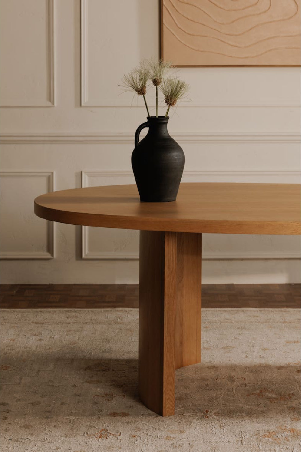   Modern European furniture - Black Terracotta Vase - www.oroa.com | Oroa.com