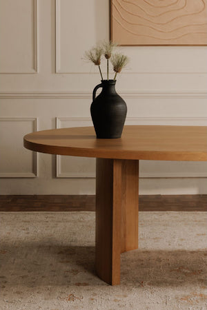   Modern European furniture - Black Terracotta Vase - www.oroa.com | Oroa.com