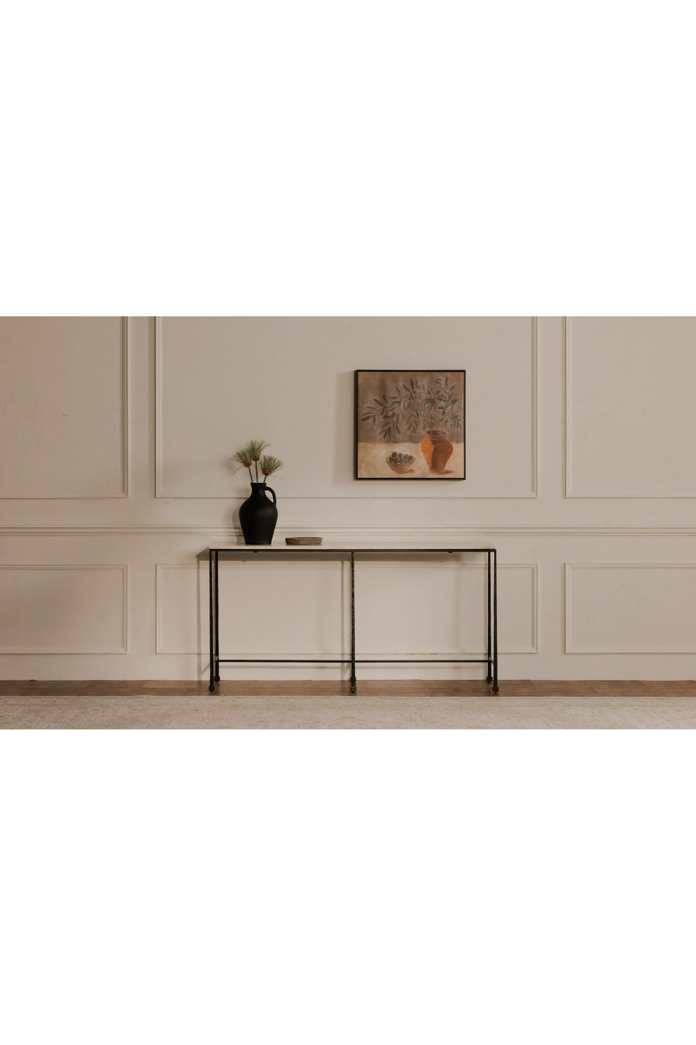   Modern European furniture - Black Terracotta Vase - www.oroa.com | Oroa.com