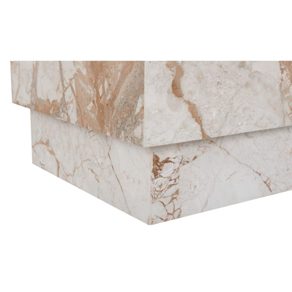   Modern European furniture - Italian Marble Square Side Table - www.oroa.com | Oroa.com