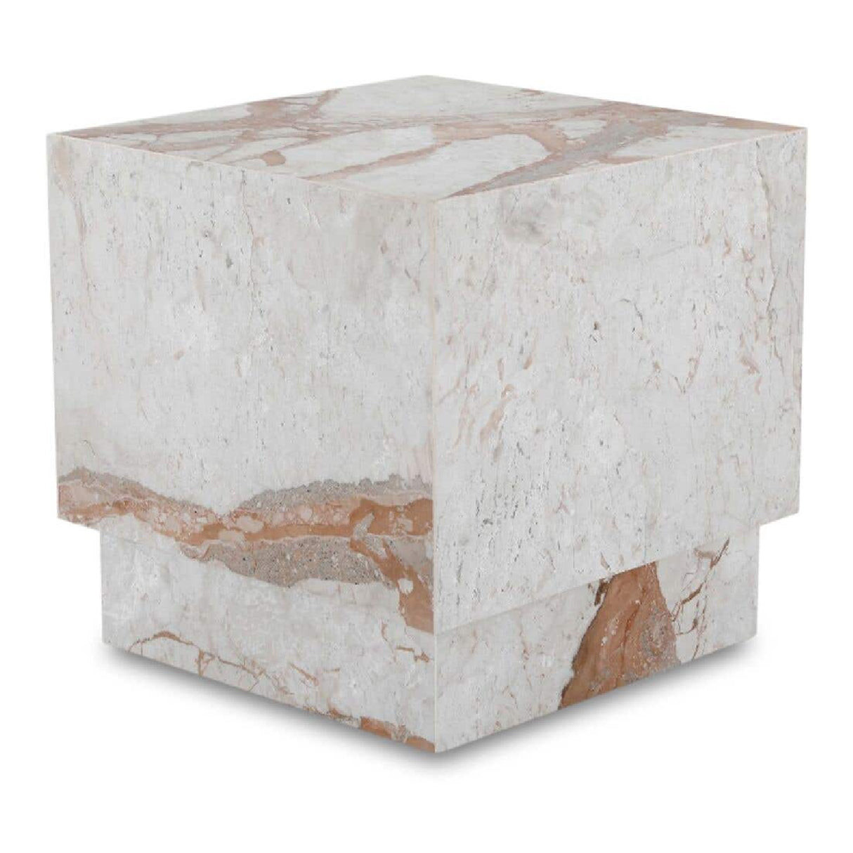   Modern European furniture - Italian Marble Square Side Table - www.oroa.com | Oroa.com