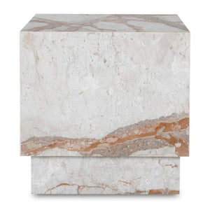   Modern European furniture - Italian Marble Square Side Table - www.oroa.com | Oroa.com