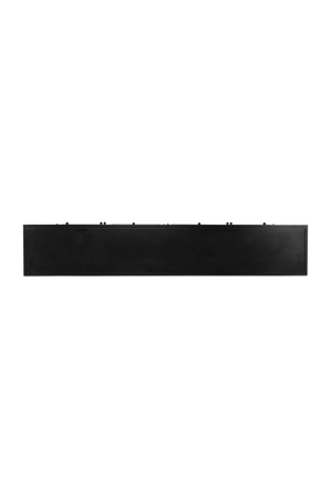   Modern European furniture - Black Metal 4-Door Sideboard - www.oroa.com | Oroa.com