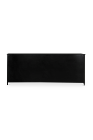   Modern European furniture - Black Metal 4-Door Sideboard - www.oroa.com | Oroa.com