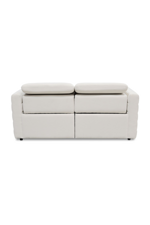   Modern European furniture - Channeled Power Recliner Sofa - www.oroa.com | Oroa.com