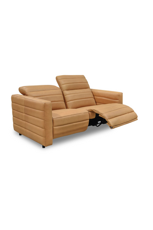   Modern European furniture - Channeled Power Recliner Sofa - www.oroa.com | Oroa.com