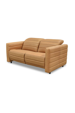   Modern European furniture - Channeled Power Recliner Sofa - www.oroa.com | Oroa.com