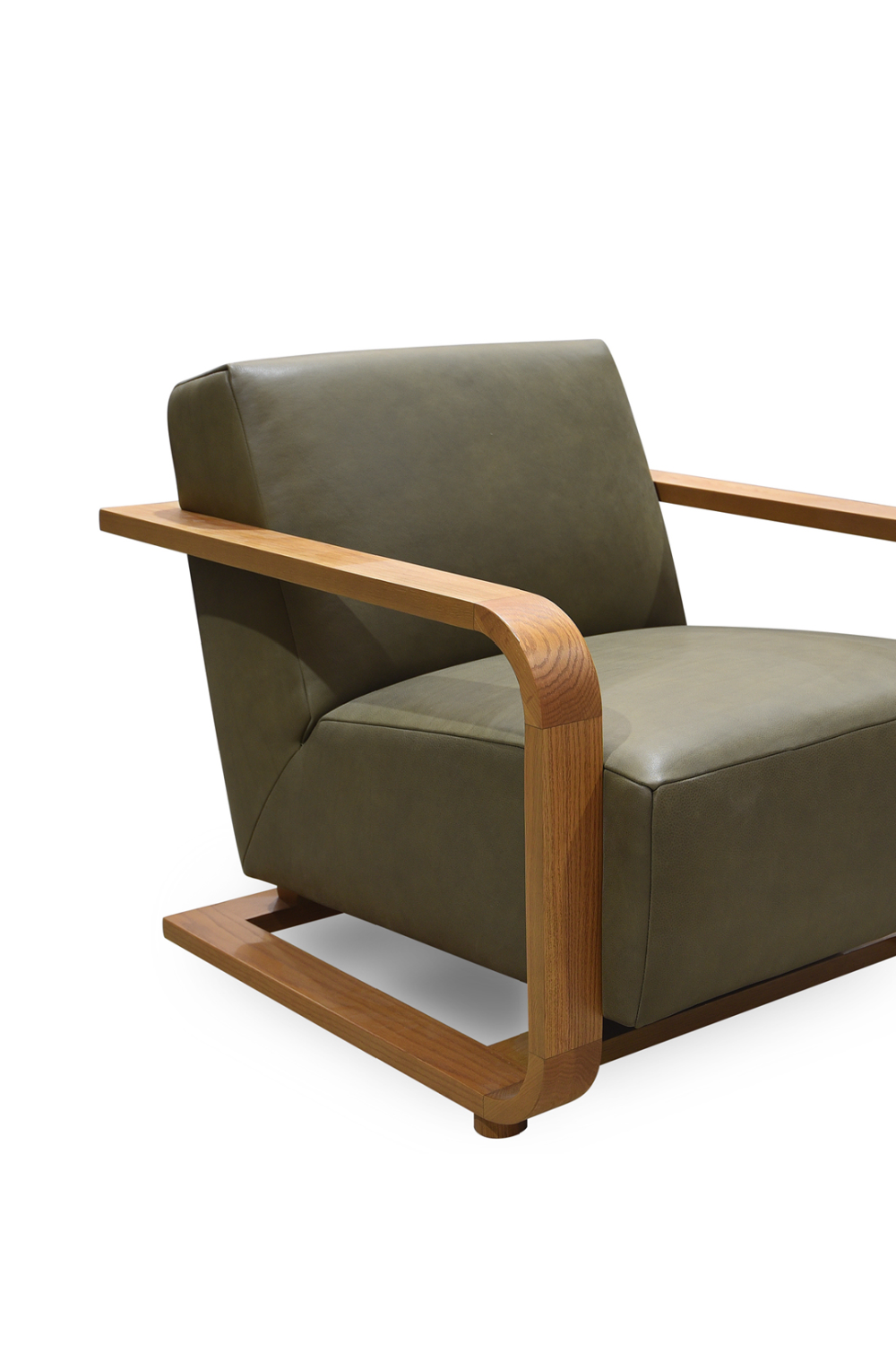   Modern European furniture - Oak Framed Lounge Chair - www.oroa.com | Oroa.com