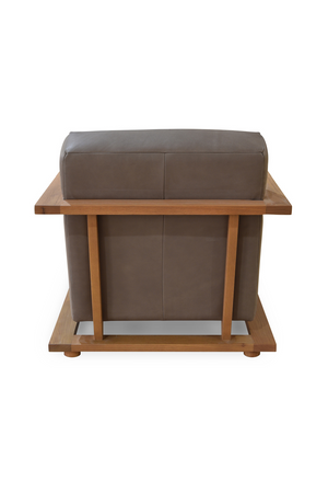   Modern European furniture - Oak Framed Lounge Chair - www.oroa.com | Oroa.com