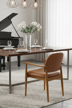   Modern European furniture - Wooden Padded Dining Chairs - www.oroa.com | Oroa.com
