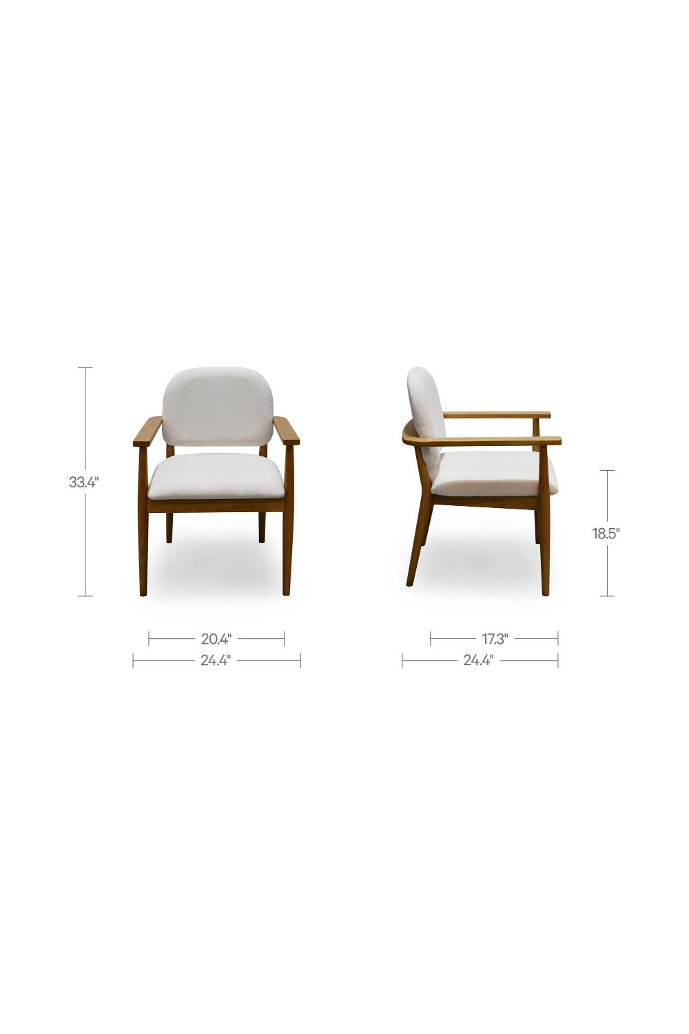   Modern European furniture - Wooden Padded Dining Chairs - www.oroa.com | Oroa.com