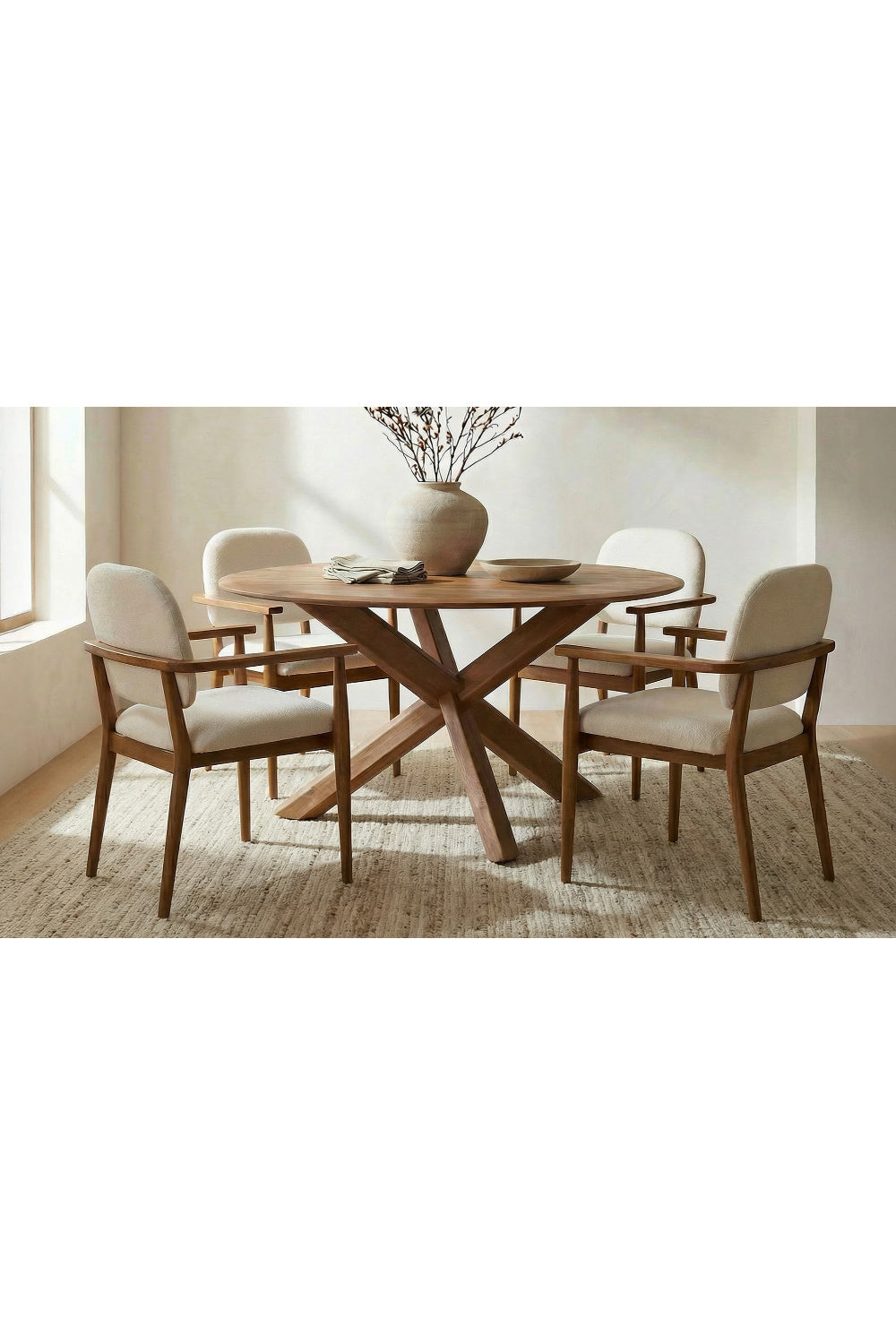   Modern European furniture - Wooden Padded Dining Chairs - www.oroa.com | Oroa.com