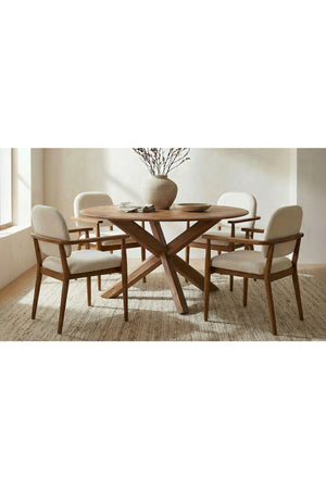   Modern European furniture - Wooden Padded Dining Chairs - www.oroa.com | Oroa.com