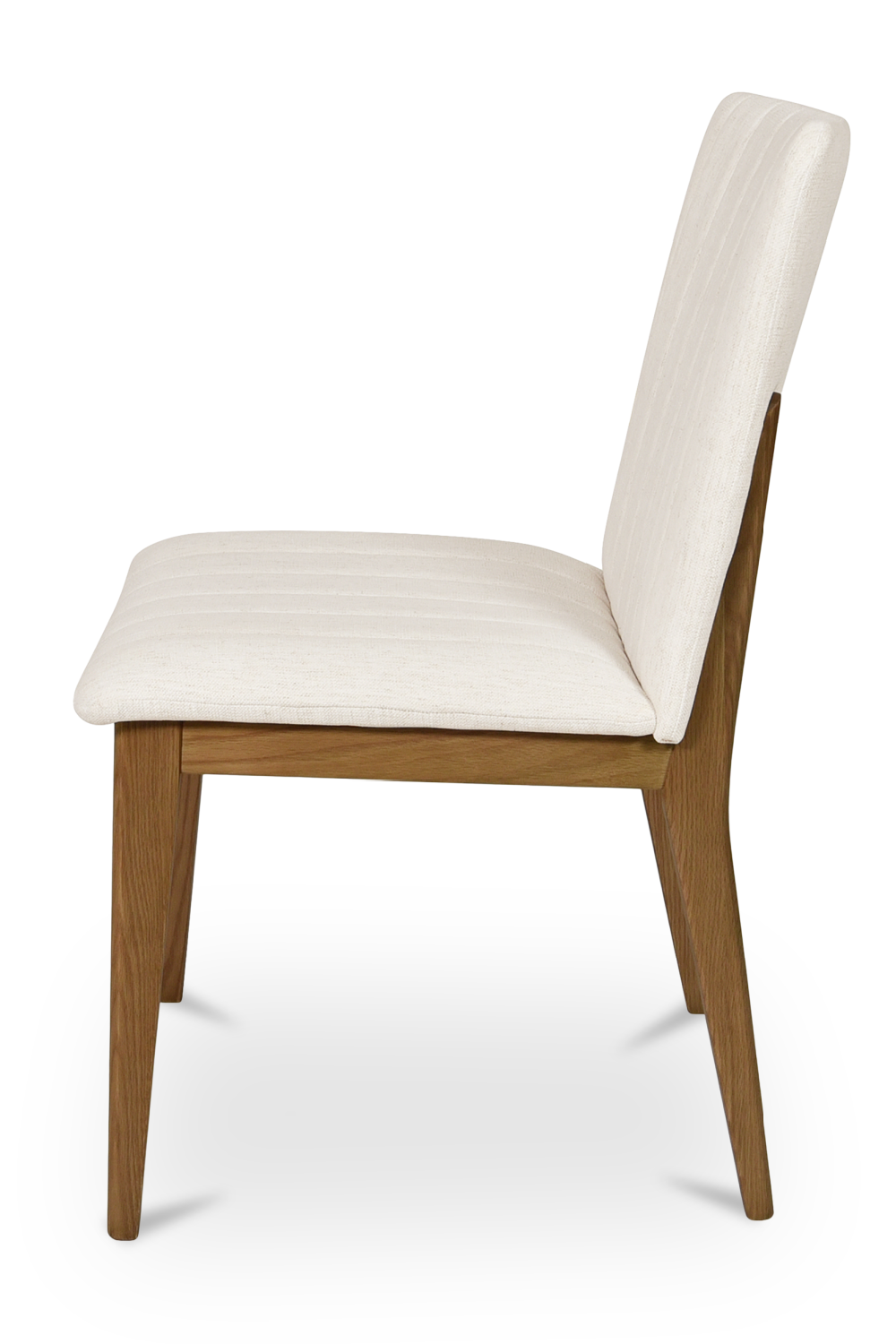   Modern European furniture - Cream Padded Dining Chairs (2) - www.oroa.com | Oroa.com