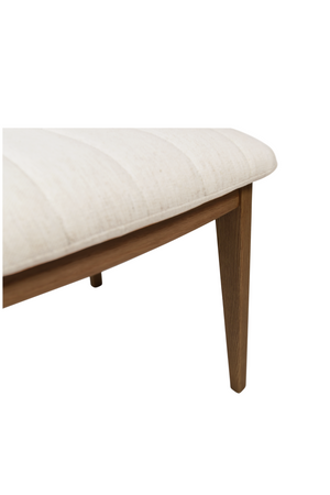   Modern European furniture - Cream Padded Dining Chairs (2) - www.oroa.com | Oroa.com
