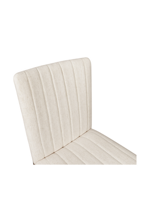   Modern European furniture - Cream Padded Dining Chairs (2) - www.oroa.com | Oroa.com