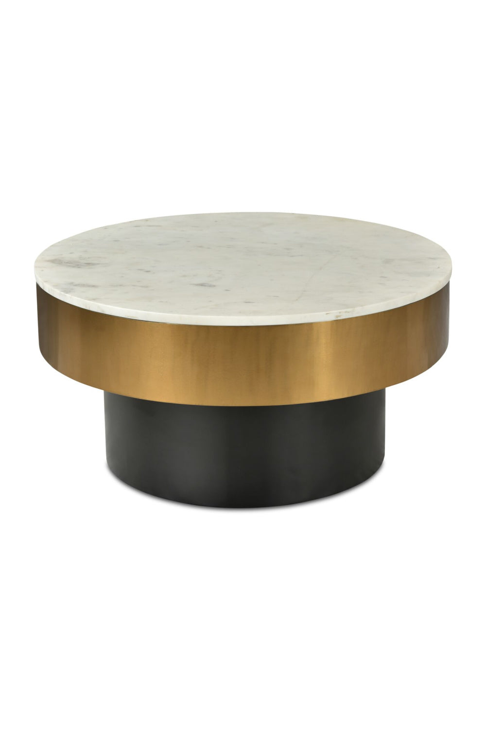   Modern European furniture - Gold Rimmed Marble Coffee Table - www.oroa.com | Oroa.com