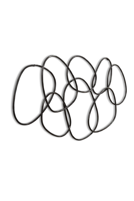   Modern European furniture - Interlocking Bronze Ring Wall Decor - www.oroa.com | Oroa.com