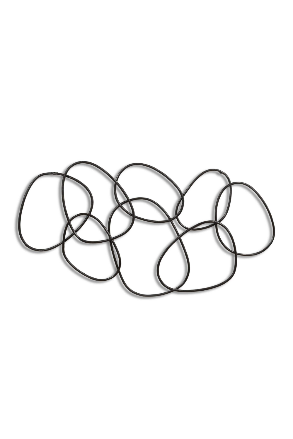   Modern European furniture - Interlocking Bronze Ring Wall Decor - www.oroa.com | Oroa.com