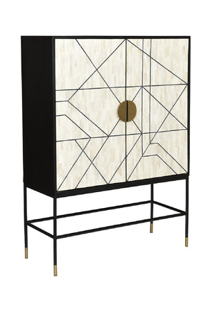   Modern European furniture - Cream 2-Door Cabinet - www.oroa.com | Oroa.com