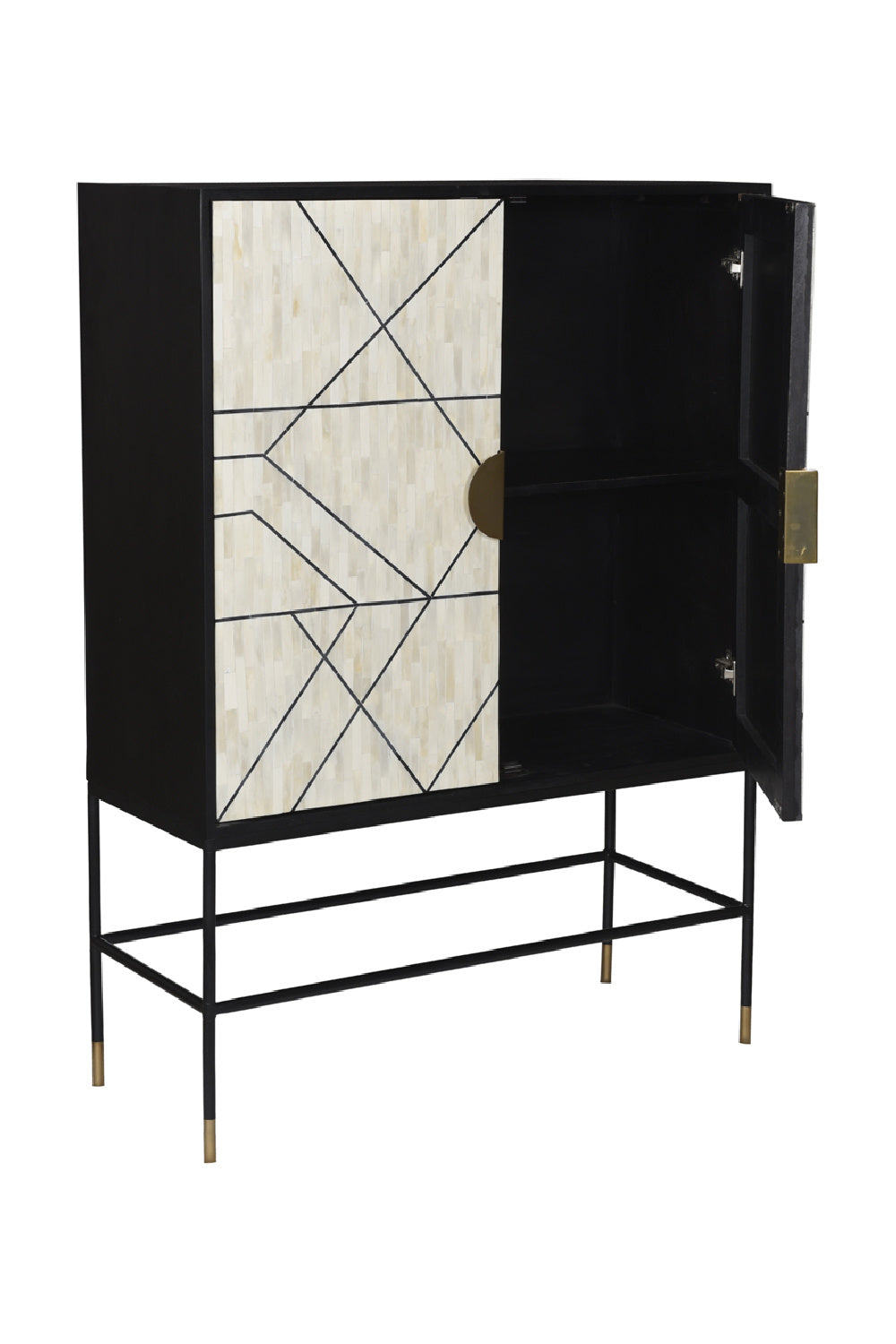   Modern European furniture - Cream 2-Door Cabinet - www.oroa.com | Oroa.com