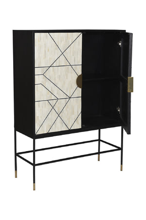   Modern European furniture - Cream 2-Door Cabinet - www.oroa.com | Oroa.com